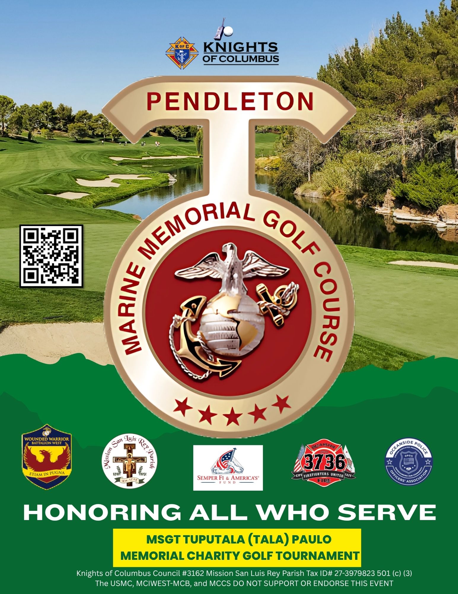 (G05) Marine Memorial Golf Course Foursome