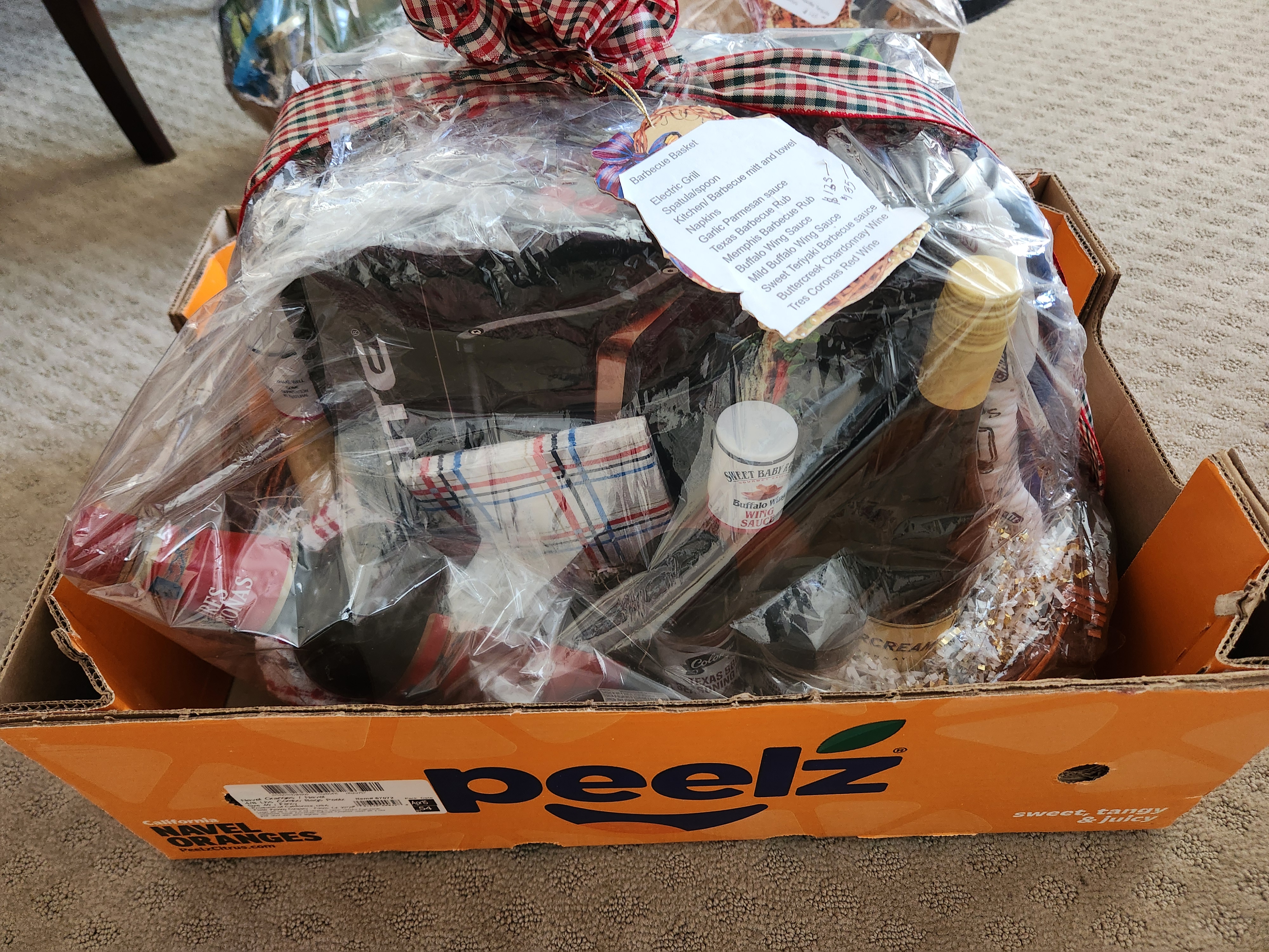 (P10) Backyard BBQ Gift Basket